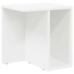 Casa si Gradina - Mobilier - Mese si birouri - Mese living - Masa laterala Alb 37 x 32 x 40 cm Lemn compozit - Infinity.ro