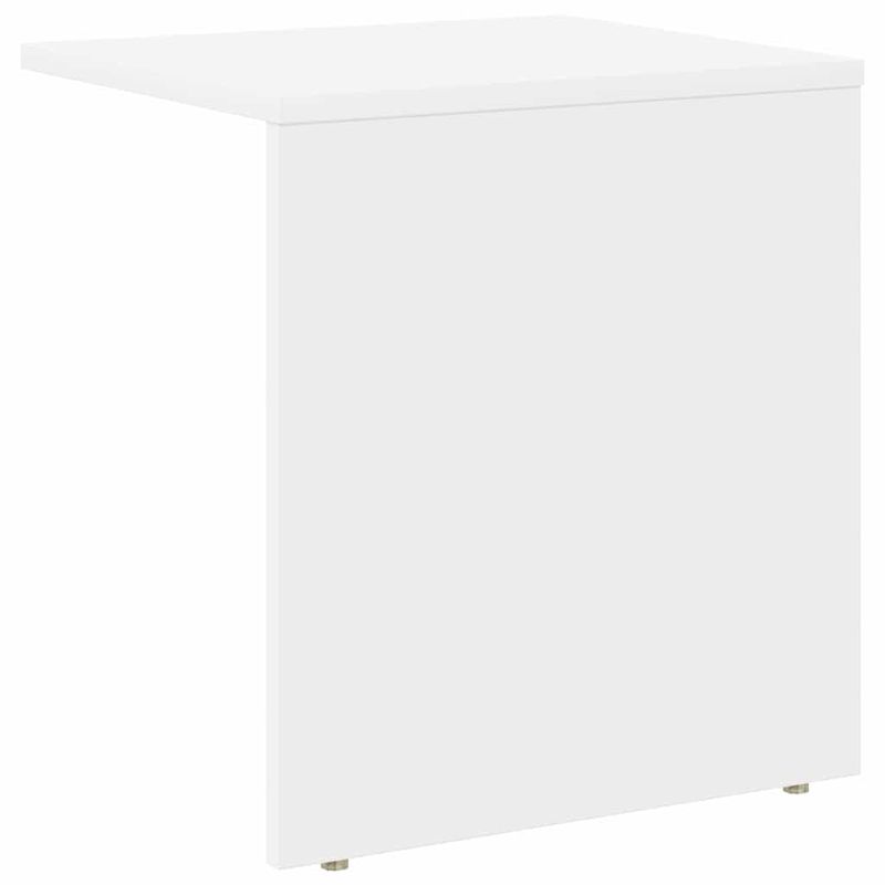 Casa si Gradina - Mobilier - Mese si birouri - Mese living - Masa laterala Alb 37 x 32 x 40 cm Lemn compozit - Infinity.ro