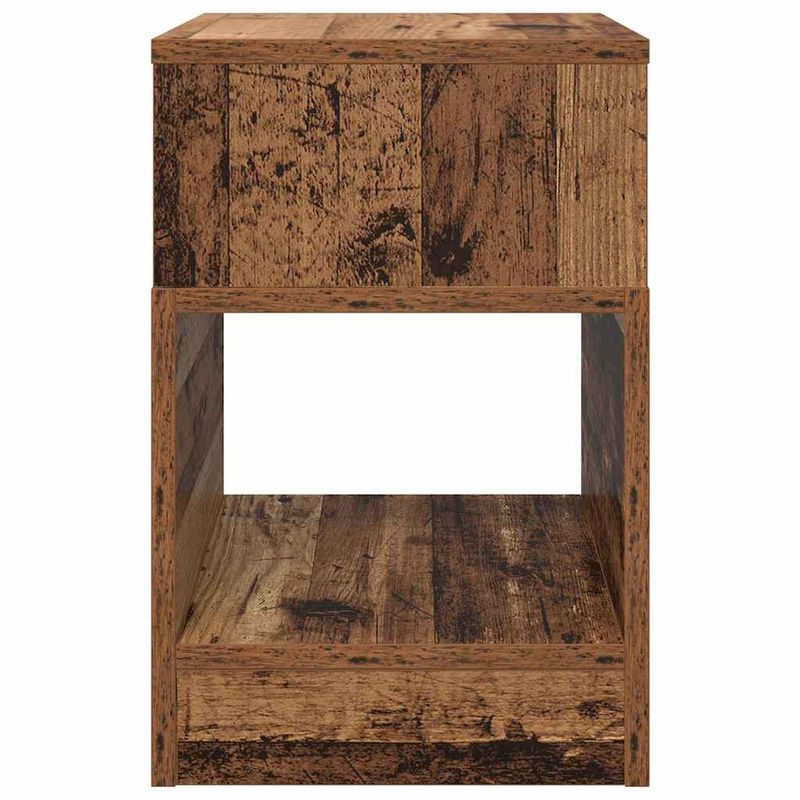 Casa si Gradina - Mobilier - Mese si birouri - Mese living - Masa laterala 2 pcs Lemn vechi 30,5 x 30 x 45 cm Lemn compozit - Infinity.ro