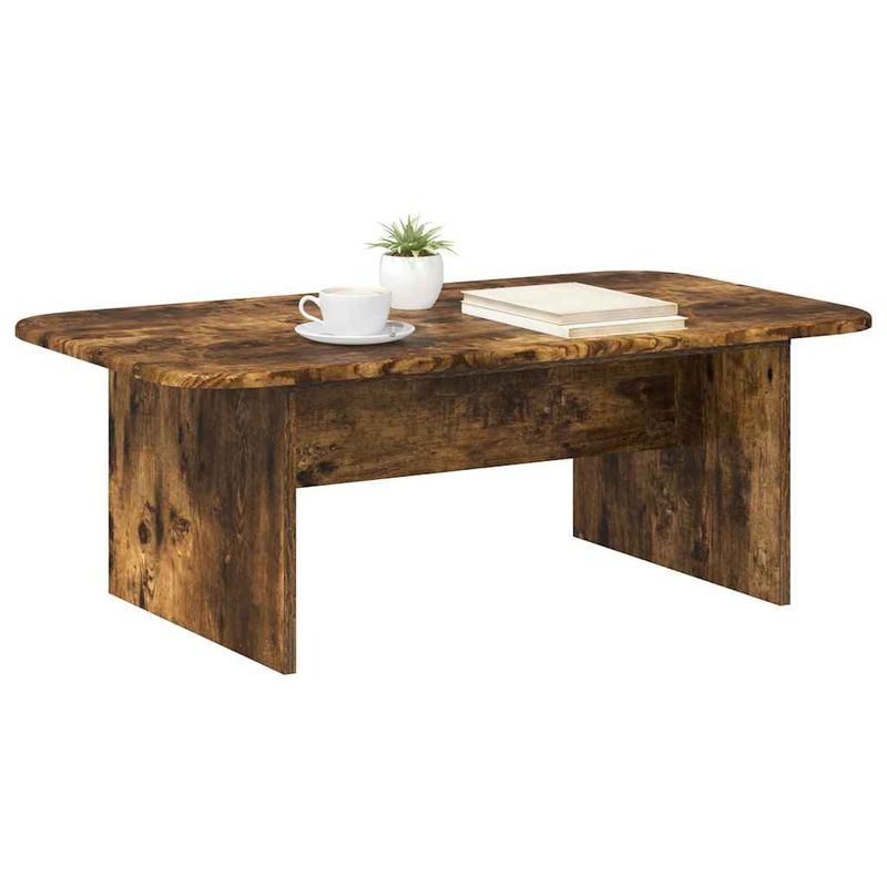 Casa si Gradina - Mobilier - Mese si birouri - Masute de cafea - Masa de cafea Stejar fumuriu 93 x 53 x 33 cm Lemn compozit - Infinity.ro