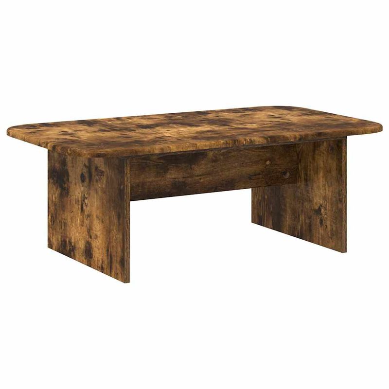 Casa si Gradina - Mobilier - Mese si birouri - Masute de cafea - Masa de cafea Stejar fumuriu 93 x 53 x 33 cm Lemn compozit - Infinity.ro