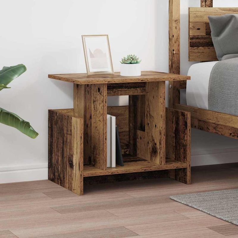 Casa si Gradina - Mobilier - Comode si corpuri - Comode - Support TV 2 pcs Lemn vechi 50 x 35 x 45 cm Lemn compozit - Infinity.ro