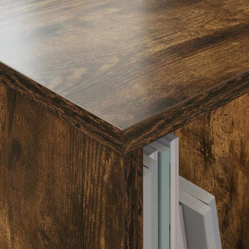 Casa si Gradina - Mobilier - Biblioteci si rafturi - Rafturi - Raft pentru reviste Stejar fumuriu 35 x 30 x 45 cm - Infinity.ro