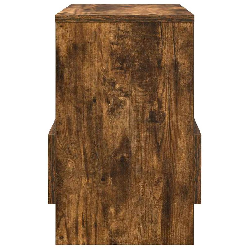 Casa si Gradina - Mobilier - Biblioteci si rafturi - Rafturi - Raft pentru reviste Stejar fumuriu 35 x 30 x 45 cm - Infinity.ro