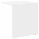 Casa si Gradina - Mobilier - Mese si birouri - Mese living - Masa laterala 2 pcs Alb 37 x 32 x 40 cm Lemn compozit - Infinity.ro