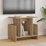Casa si Gradina - Mobilier - Comode si corpuri - Comode - Support TV Stejar Artizanal 50 x 35 x 45 cm Lemn compozit - Infinity.ro