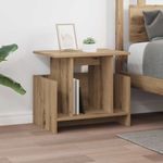 Casa si Gradina - Mobilier - Comode si corpuri - Comode - Support TV Stejar Artizanal 50 x 35 x 45 cm Lemn compozit - Infinity.ro