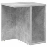 Casa si Gradina - Mobilier - Mese si birouri - Mese living - Masa laterala 2 pcs Gri din beton 37 x 32 x 40 cm Lemn compozit - Infinity.ro