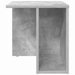 Casa si Gradina - Mobilier - Mese si birouri - Mese living - Masa laterala 2 pcs Gri din beton 37 x 32 x 40 cm Lemn compozit - Infinity.ro
