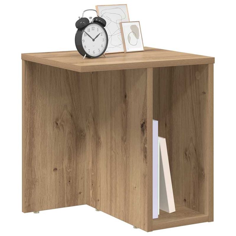 Casa si Gradina - Mobilier - Mese si birouri - Mese living - Masa laterala 2 pcs Stejar Artizanal 37 x 32 x 40 cm - Infinity.ro