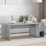 Casa si Gradina - Mobilier - Mese si birouri - Masute de cafea - Masa de cafea Gri Sonoma 101,5 x 50 x 37 cm Lemn compozit - Infinity.ro
