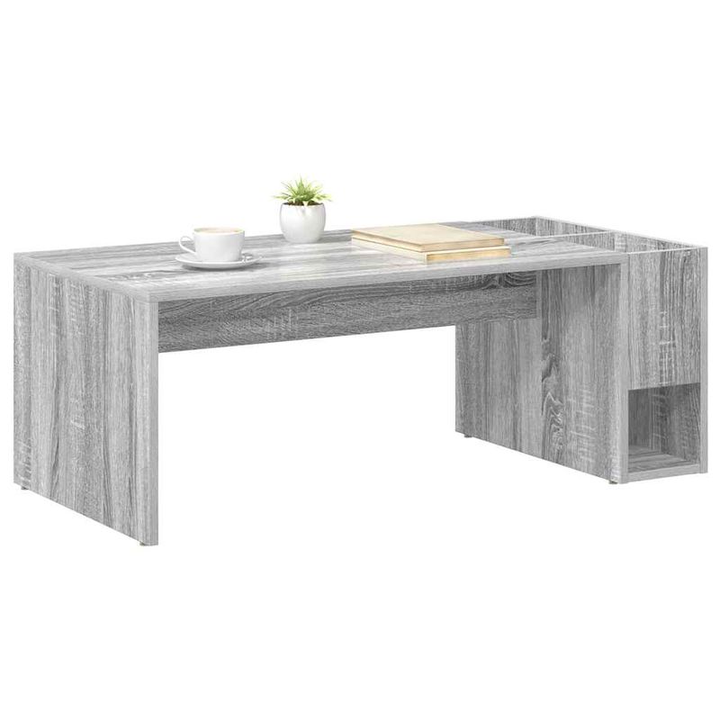 Casa si Gradina - Mobilier - Mese si birouri - Masute de cafea - Masa de cafea Gri Sonoma 101,5 x 50 x 37 cm Lemn compozit - Infinity.ro