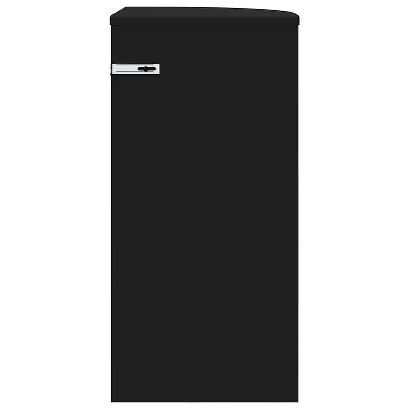 Casa si Gradina - Mobilier - Mese si birouri - Mese living - Masa laterala Negru 29,6 x 29,6 x 60 cm Lemn compozit - Infinity.ro