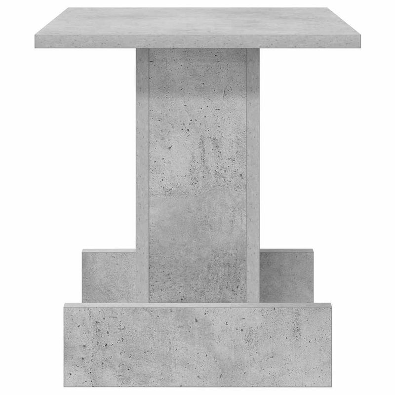 Casa si Gradina - Mobilier - Mese si birouri - Mese living - Masa laterala Gri din beton 35,5 x 35 x 40 cm Lemn compozit - Infinity.ro