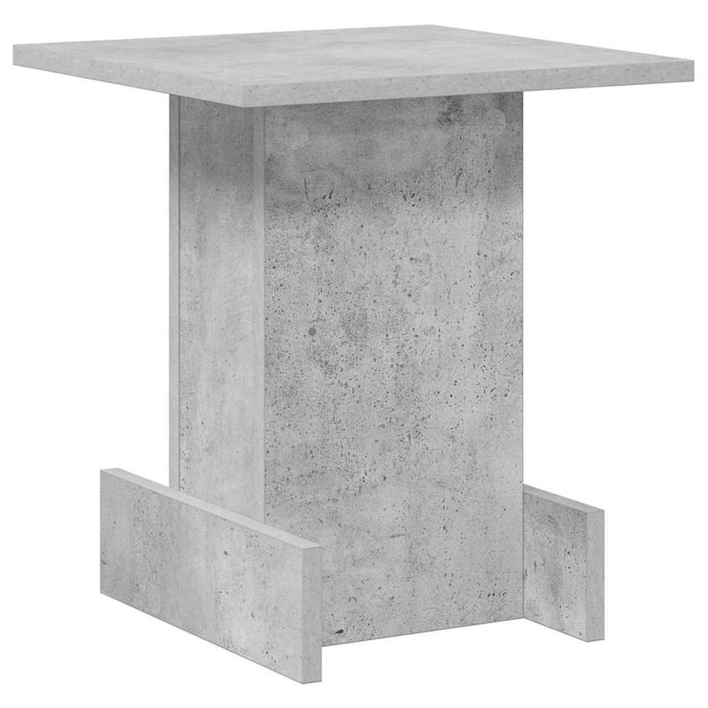 Casa si Gradina - Mobilier - Mese si birouri - Mese living - Masa laterala Gri din beton 35,5 x 35 x 40 cm Lemn compozit - Infinity.ro