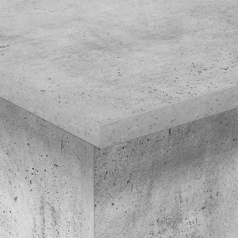 Casa si Gradina - Mobilier - Mese si birouri - Mese living - Masa laterala Gri din beton 35,5 x 35 x 40 cm Lemn compozit - Infinity.ro