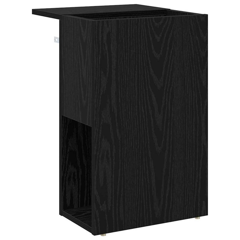 Casa si Gradina - Mobilier - Mese si birouri - Mese living - Masa laterala Stejar Negru 35 x 40 x 55 cm Lemn compozit - Infinity.ro