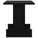 Casa si Gradina - Mobilier - Mese si birouri - Mese living - Masa laterala Stejar Negru 35,5 x 35 x 40 cm Lemn compozit - Infinity.ro