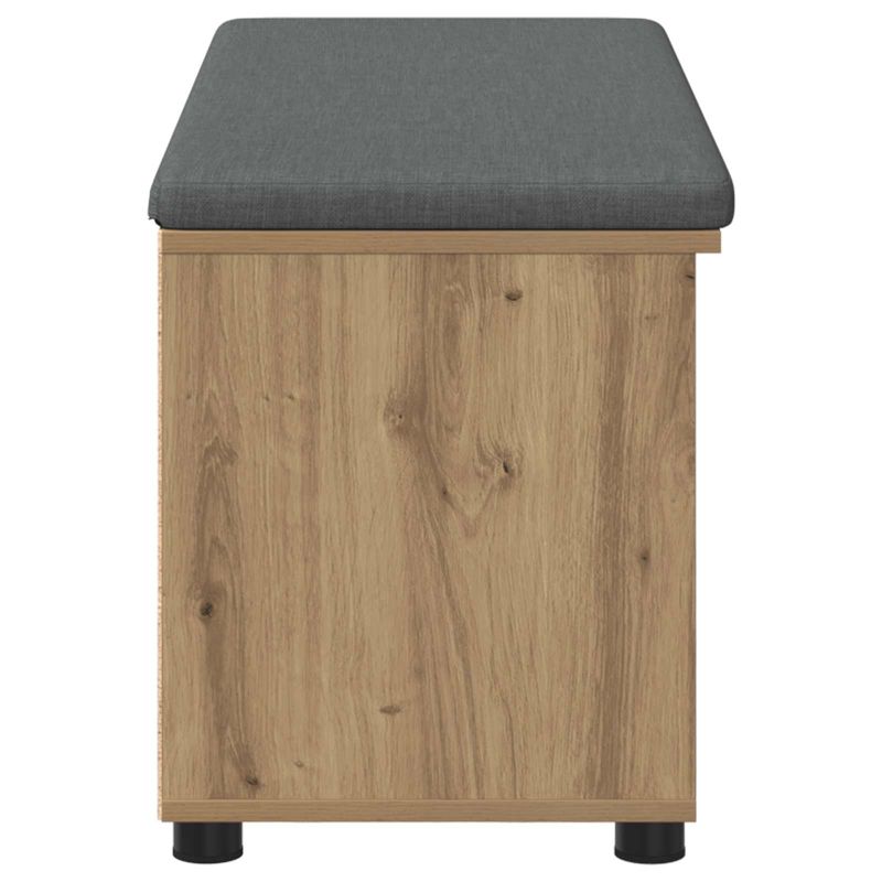 Casa si Gradina - Mobilier - Organizare si depozitare - Bancute - Banca pentru hol cu perna Stejar Artizanal 100 x 38 x 46 cm, - Infinity.ro