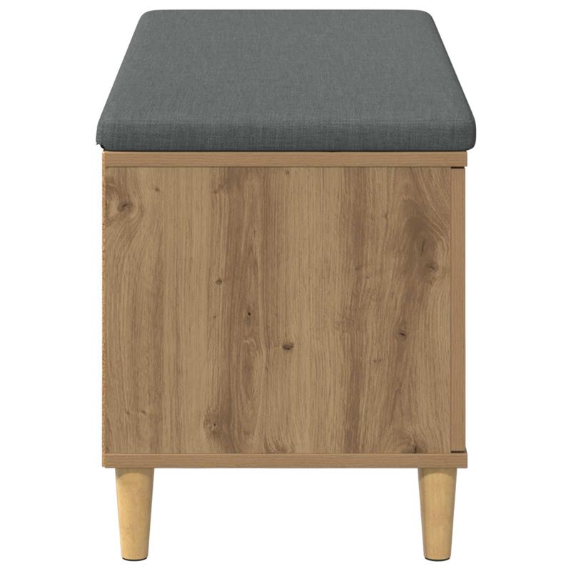 Casa si Gradina - Mobilier - Organizare si depozitare - Bancute - Banca pentru hol cu perna Stejar Artizanal, 60 x 38 x 46 cm - Infinity.ro