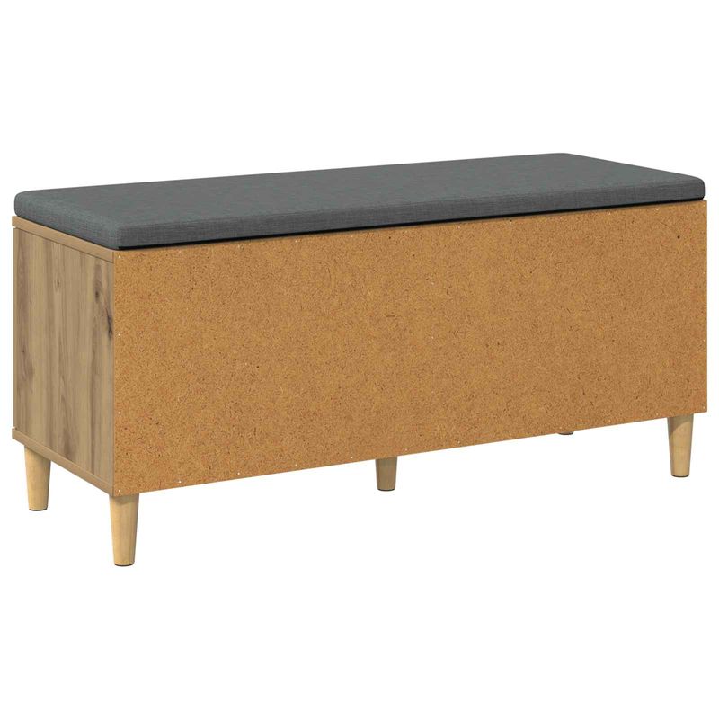 Casa si Gradina - Mobilier - Organizare si depozitare - Bancute - Banca pentru hol cu perna Stejar Artizanal, 60 x 38 x 46 cm - Infinity.ro