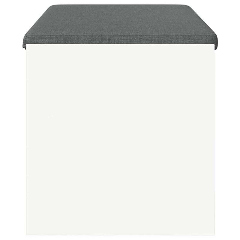 Casa si Gradina - Mobilier - Organizare si depozitare - Bancute - Banca pentru hol cu perna Alb 103 x 38 x 40 cm - Infinity.ro