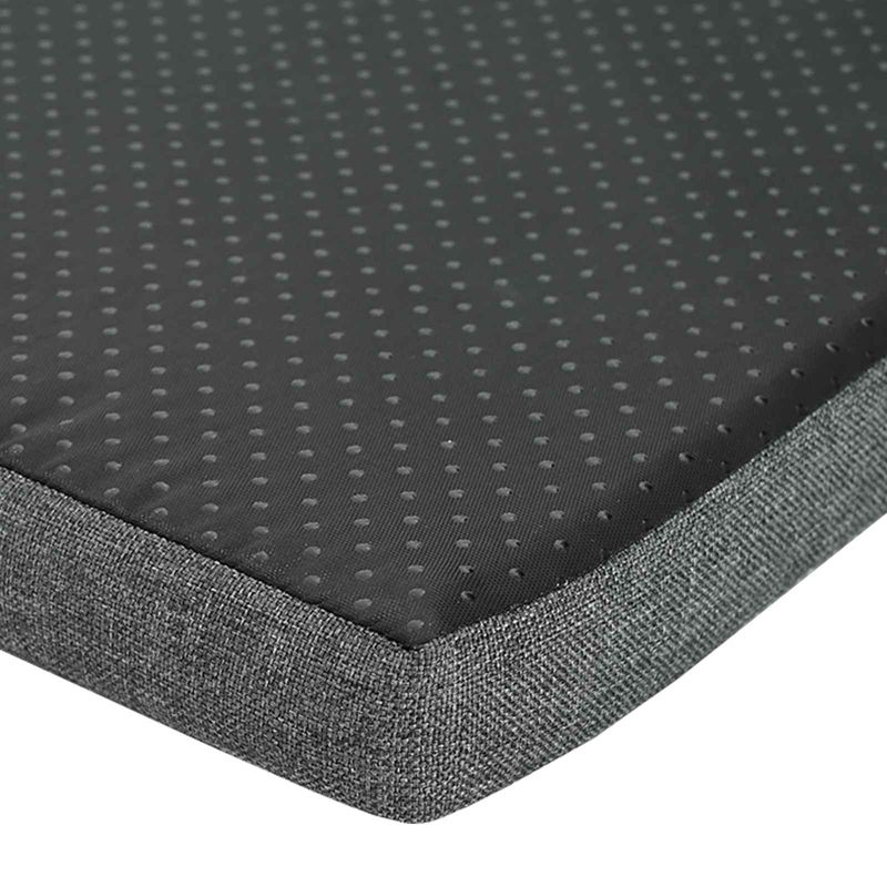 Casa si Gradina - Mobilier - Organizare si depozitare - Bancute - Banca pentru hol cu perna Gri din beton 83 x 38 x 40 cm - Infinity.ro