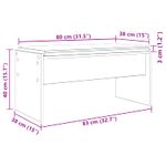 Casa si Gradina - Mobilier - Organizare si depozitare - Bancute - Banca pentru hol cu perna Gri din beton 83 x 38 x 40 cm - Infinity.ro