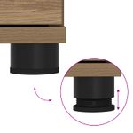 Casa si Gradina - Mobilier - Canapele si coltare - Banchete - Banca pentru hol cu perna Stejar Artizanal 60 x 38 x 46 cm - Infinity.ro