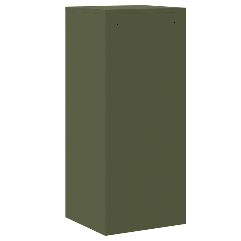 Casa si Gradina - Mobilier - Dulapuri si sifoniere - Dulapuri - Dulap pentru Fisiere cu raft Verde masliniu 44 x 50 x 106.5 cm - Infinity.ro