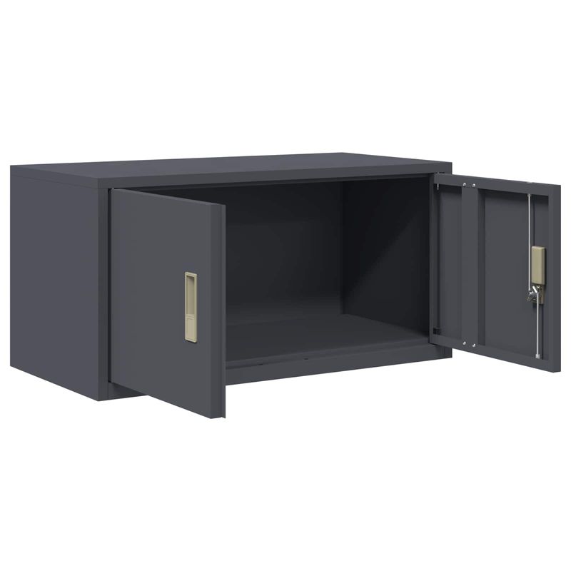 Casa si Gradina - Mobilier - Dulapuri si sifoniere - Dulapuri - Dulap de depozitare cu depozitare Antracit 80 x 40 x 40 cm - Infinity.ro