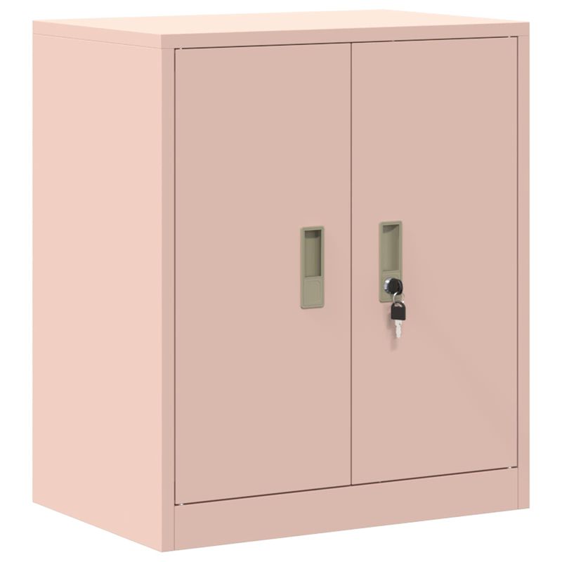 Casa si Gradina - Mobilier - Dulapuri si sifoniere - Dulapuri - Dulap de depozitare Roz 60 x 40 x 70 cm Otel Laminat la Rece - Infinity.ro