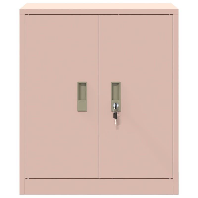 Casa si Gradina - Mobilier - Dulapuri si sifoniere - Dulapuri - Dulap de depozitare Roz 60 x 40 x 70 cm Otel Laminat la Rece - Infinity.ro