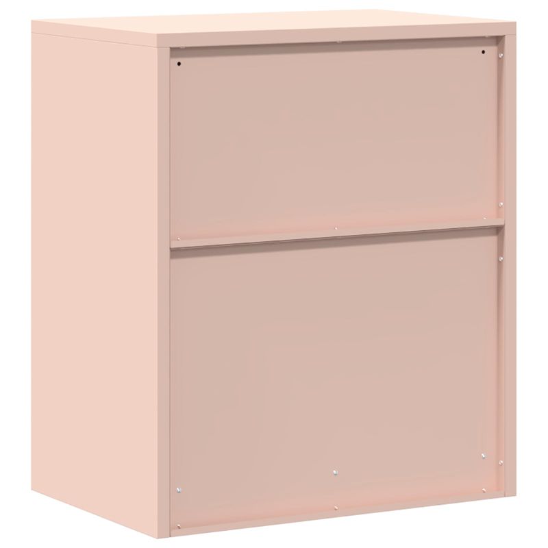 Casa si Gradina - Mobilier - Dulapuri si sifoniere - Dulapuri - Dulap de depozitare Roz 60 x 40 x 70 cm Otel Laminat la Rece - Infinity.ro