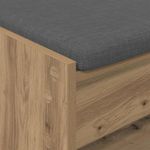 Casa si Gradina - Mobilier - Organizare si depozitare - Bancute - Banca pentru hol cu perna Stejar Artizanal 103 x 38 x 45 cm - Infinity.ro