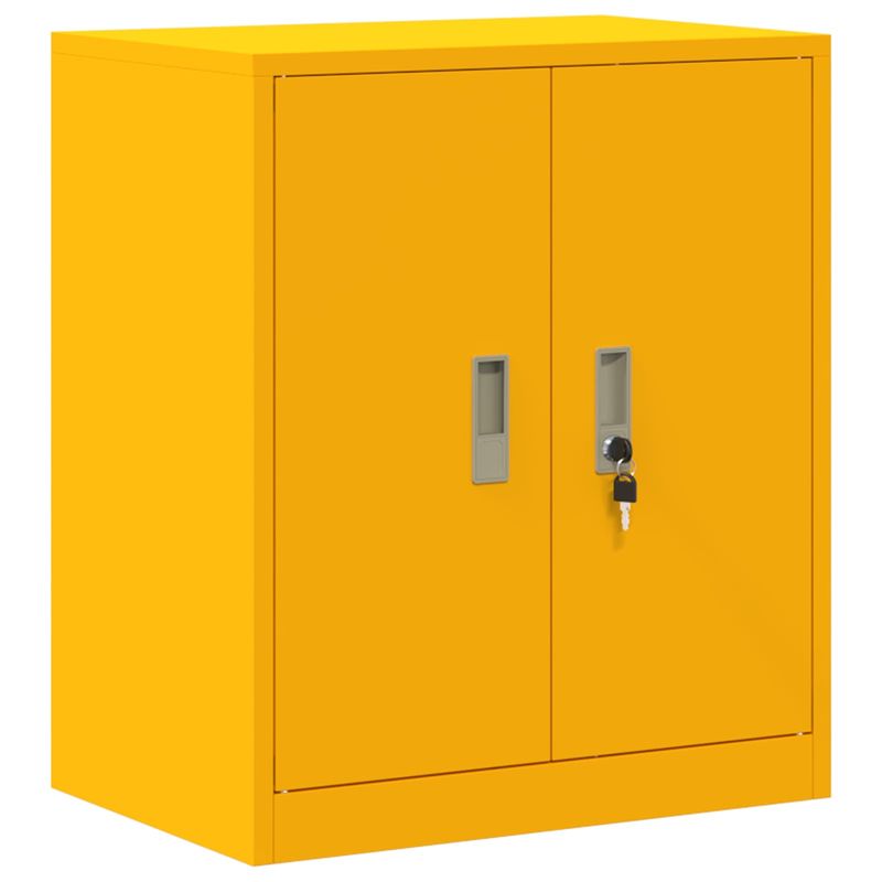 Casa si Gradina - Mobilier - Dulapuri si sifoniere - Dulapuri - Dulap de depozitare cu depozitare Galben mustar 60 x 40 x 70 cm - Infinity.ro
