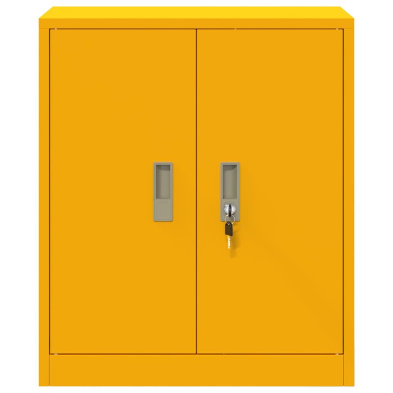 Casa si Gradina - Mobilier - Dulapuri si sifoniere - Dulapuri - Dulap de depozitare cu depozitare Galben mustar 60 x 40 x 70 cm - Infinity.ro