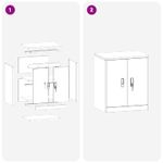 Casa si Gradina - Mobilier - Dulapuri si sifoniere - Dulapuri - Dulap de depozitare cu depozitare Galben mustar 60 x 40 x 70 cm - Infinity.ro
