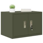 Casa si Gradina - Mobilier - Dulapuri si sifoniere - Dulapuri - Dulap de depozitare Verde masliniu 60 x 40 x 40 cm - Infinity.ro