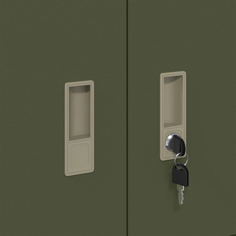 Casa si Gradina - Mobilier - Dulapuri si sifoniere - Dulapuri - Dulap de depozitare Verde masliniu 60 x 40 x 40 cm - Infinity.ro