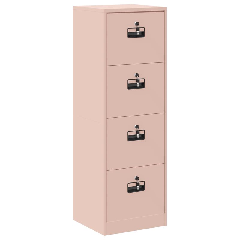 Casa si Gradina - Mobilier - Dulapuri si sifoniere - Dulapuri - Dulap pentru Fisiere cu sertar cu raft Roz 44 x 50 x 106.5 cm - Infinity.ro