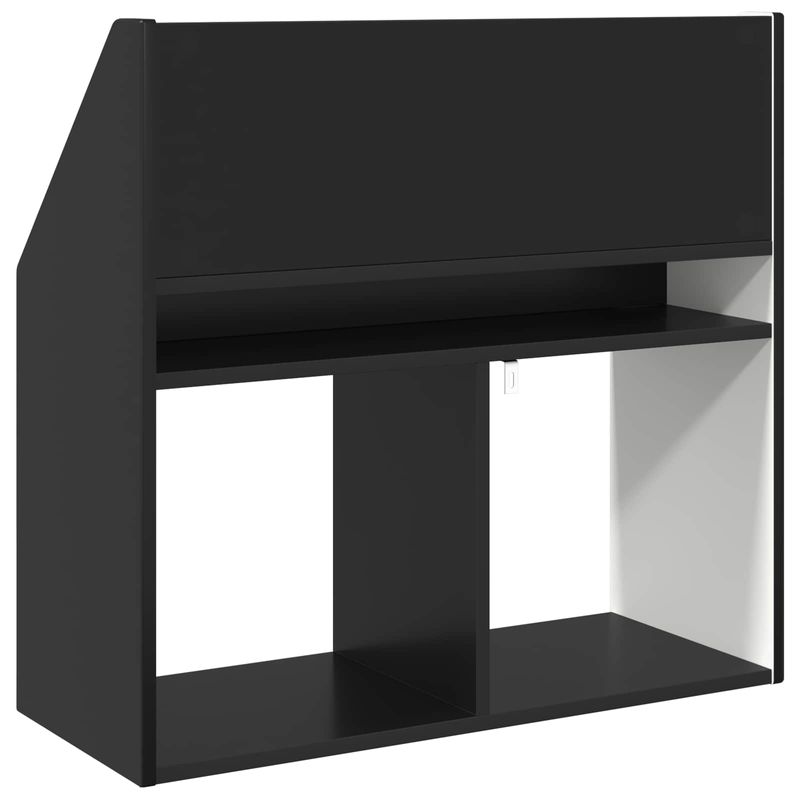 Casa si Gradina - Mobilier - Biblioteci si rafturi - Rafturi - Raft pentru copii Negru 72,5 x 29,5 x 69 cm Lemn compozit - Infinity.ro