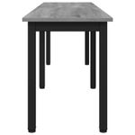 Casa si Gradina - Mobilier - Canapele si coltare - Banchete - Banca Gri Sonoma 160 x 35 x 45 cm Lemn compozit - Infinity.ro