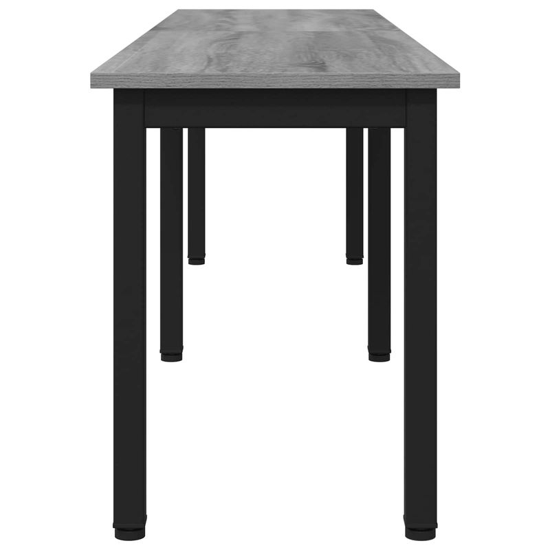 Casa si Gradina - Mobilier - Canapele si coltare - Banchete - Banca Gri Sonoma 160 x 35 x 45 cm Lemn compozit - Infinity.ro