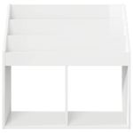 Casa si Gradina - Mobilier - Biblioteci si rafturi - Rafturi - Raft pentru copii Alb lucios 72,5 x 29,5 x 69 cm Lemn compozit - Infinity.ro