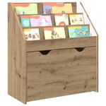 Casa si Gradina - Mobilier - Biblioteci si rafturi - Rafturi - Raft pentru copii cu sertar Stejar Artizanal 60 x 29,5 x 69 cm - Infinity.ro