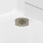 Casa si Gradina - Mobilier - Biblioteci si rafturi - Biblioteci - Raft lateral Alb lucios 33 x 32 x 70,5 cm Lemn compozit - Infinity.ro