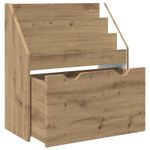 Casa si Gradina - Mobilier - Biblioteci si rafturi - Rafturi - Raft pentru copii cu sertar Stejar Artizanal 60 x 29,5 x 69 cm - Infinity.ro