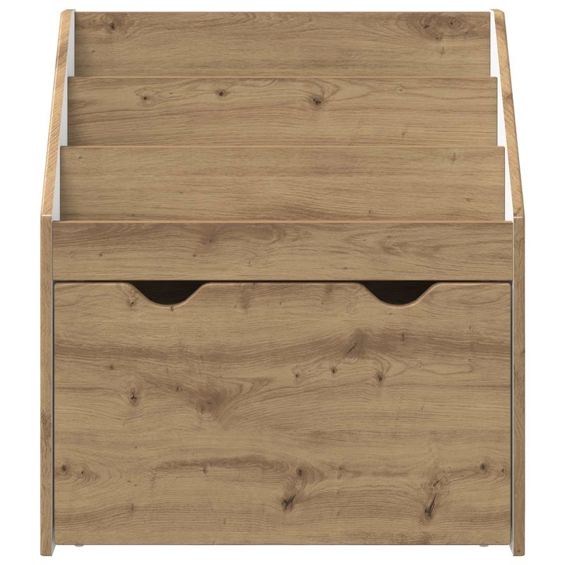 Casa si Gradina - Mobilier - Biblioteci si rafturi - Rafturi - Raft pentru copii cu sertar Stejar Artizanal 60 x 29,5 x 69 cm - Infinity.ro