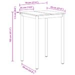 Casa si Gradina - Mobilier - Mese si birouri - Mese bucatarie si dining - Mese de sufragerie Lemn compozit - Infinity.ro